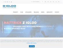 Tablet Screenshot of igloo.pl
