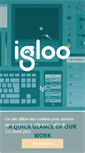Mobile Screenshot of igloo.be
